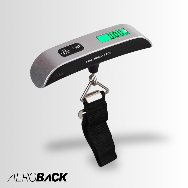 משקל דיגיטלי נייד עם רצועה